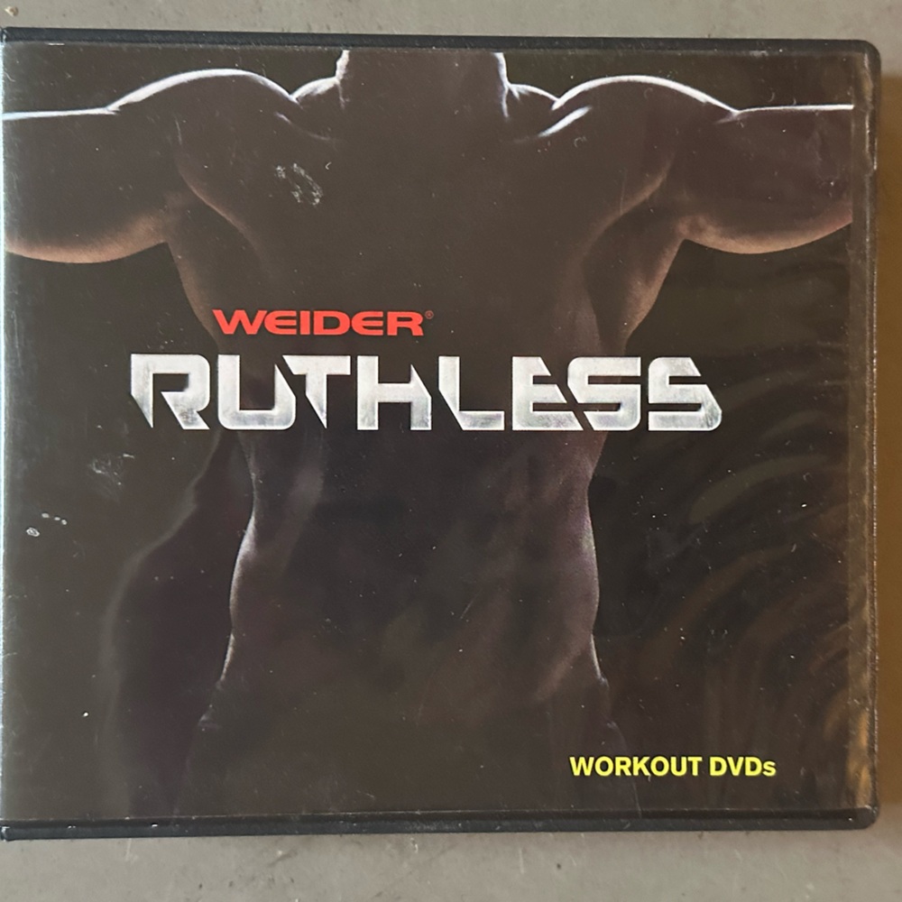 Weider Ruthless Workout DVD set Steve Uria
Exercise Fitness